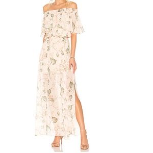 NWT Bobi Off the Shoulder Maxi Dress